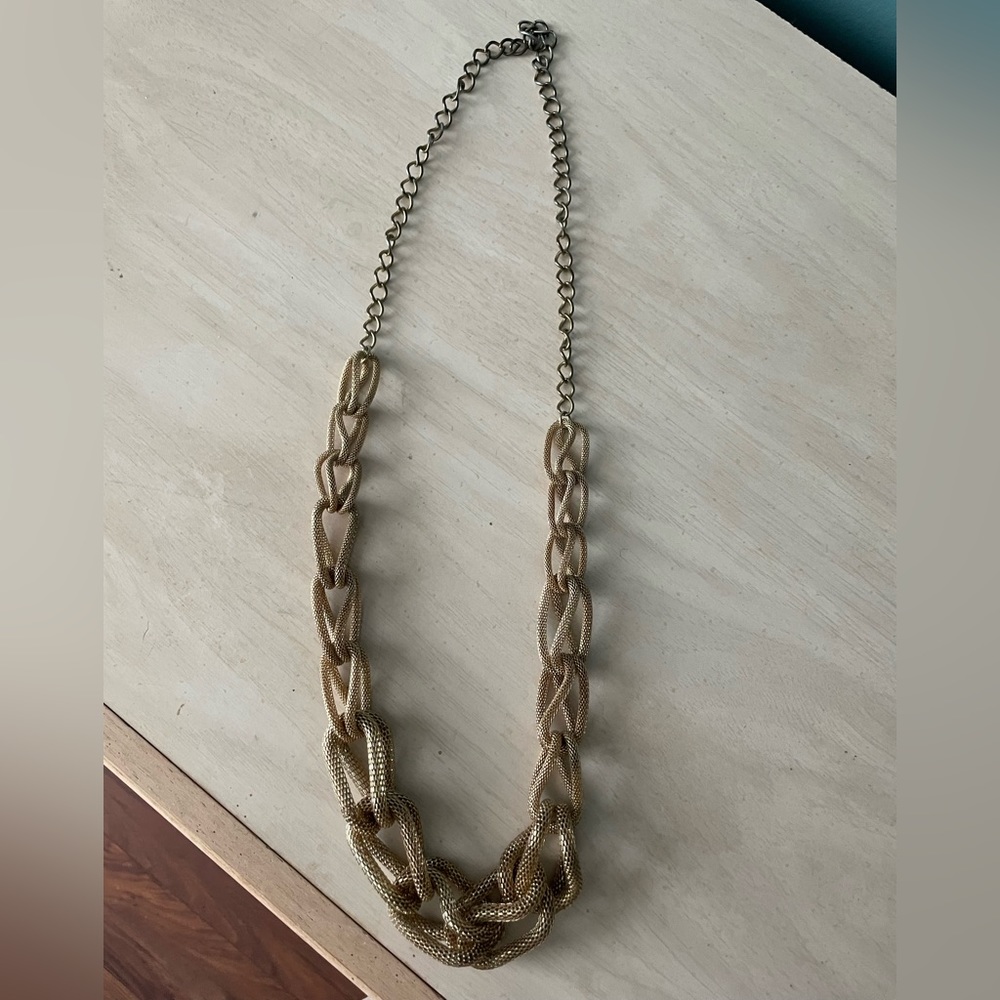 Gold Long Chain Necklace
